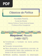TGE_Classicos Da Politica