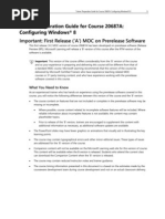 Moc 687a Configuring Windows 8 Setup Guide Trainer Handbook 12 Retail Ebook Lms Windows 8 Computer Network