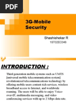 3G Mobile Security - Basics