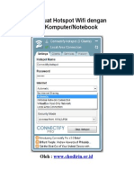 Conectify Membuat Hotspot Sendiri