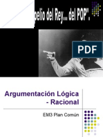 Argumentación Lógica - Racional