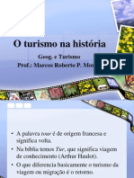 O turismo na história