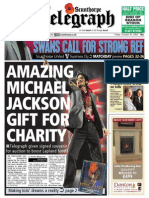 Amazing Michael Jackson Gift For Charity: Half Price
