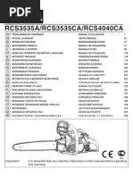 Download Manual Motoserra Ryobi RCS4040CA by NunoClaudino SN171160463 doc pdf