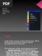Download Presentation on The Lexical Approach  by Shorli83 SN17116576 doc pdf