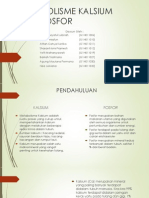 Metabolisme Kalsium Dan Fosfor