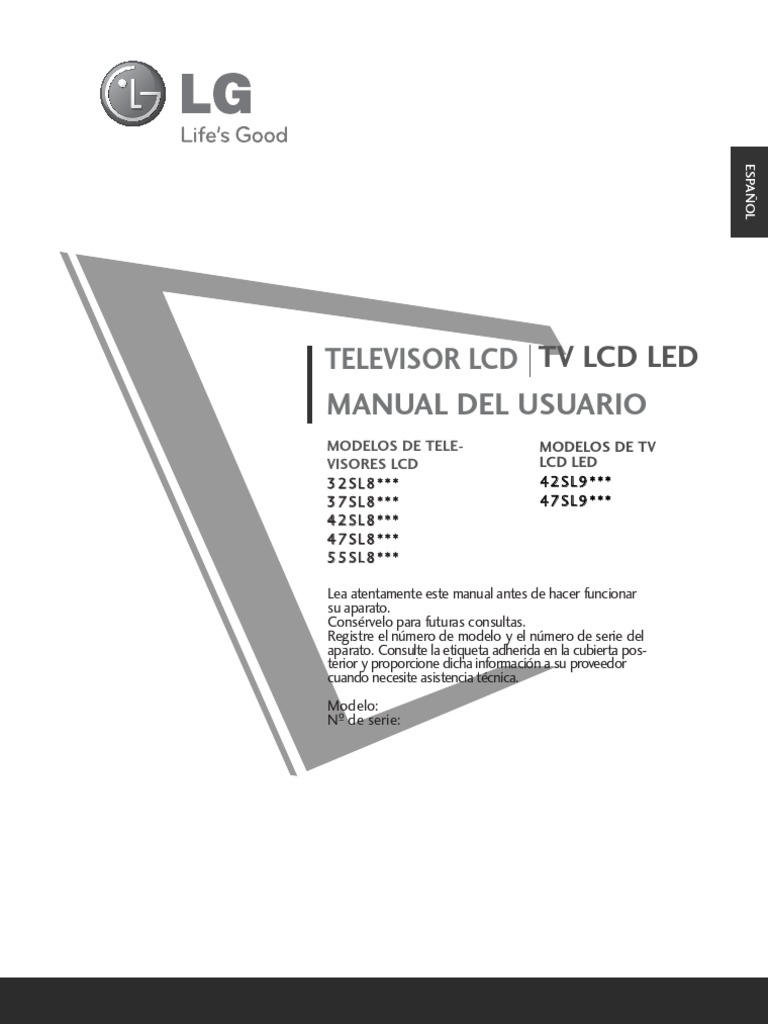 Manual Televisor LG LED | Hdmi | Televisión