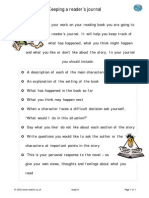 Keeping A Reader's Journal: © 2002 WWW - Teachit.co - Uk Readjrnl Page 1 of 1