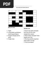 Silang Kata Ting 2 Terbaru (Soalan Dan Jawapan)