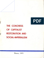 The Congress of Capitalist Restoration and Social-Imperialism