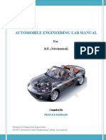 Be-Automobile Lab Manual