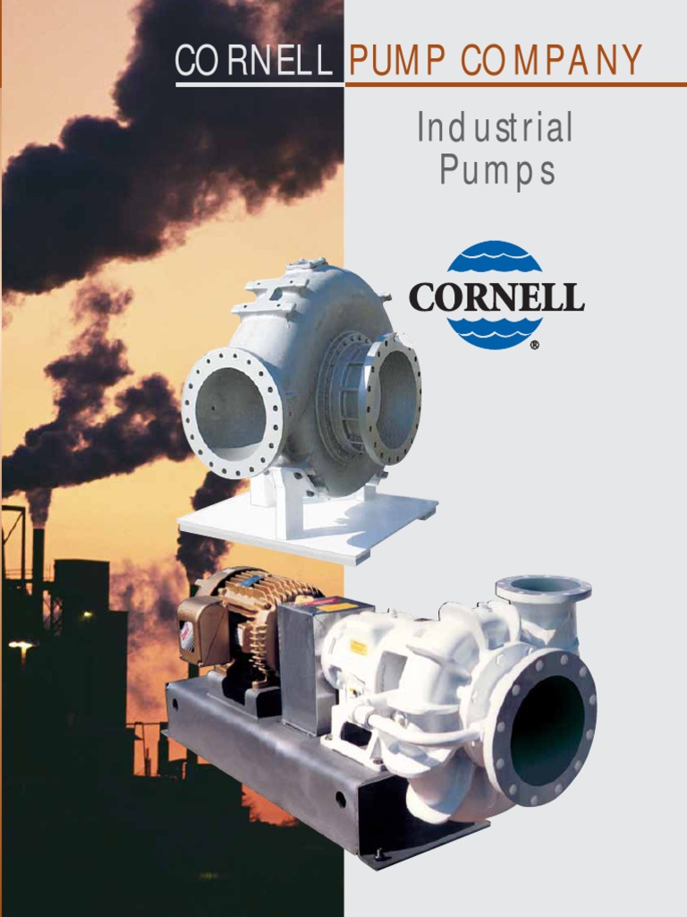 Bombas Cornell | PDF | Pump | Bearing (Mechanical)