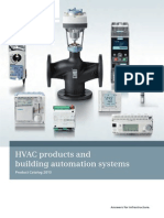 HVAC Products and Building Automation and Control Systems 2012 