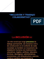 Inclusión y Trabajo Colavorativo