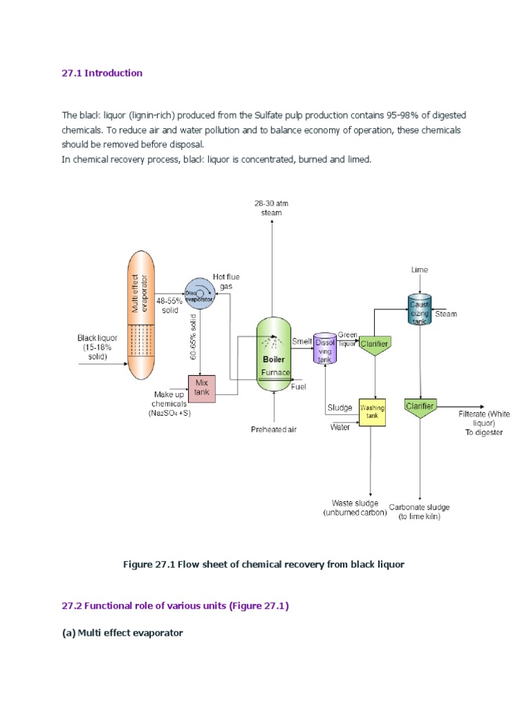 Chemical Recovery Process in Pulp and Paper Manufacturing An Overview of the Key Units and