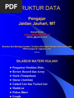 Download Bahan Kuliah Struktur Data by ridwan setiawan SN17123192 doc pdf