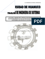 Analisis y Diseño Del Sistema de Información de Lejago Profesional de Los Docentes de La e