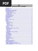 SQL (Structured Query Language)