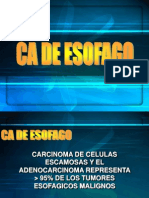 Clase CA Esofago