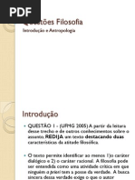 Filosofia Introducao e Antropologia