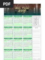 Islamic Calendar 2010 | PDF | Semitic Words And Phrases | Observances Set