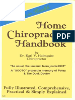 The Home Chiropractic Handbook. by Dr. Karl v. Holmquist