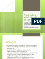 Unidad II - Storages - Arquitectura y Administración de Servidores - MAS