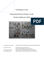 Cholera Investigation Report