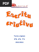 Livro escrita criativa