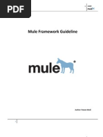 Mule Framework Guideline