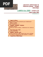 Download LAMPEA-Doc 2009  numro 23  Lundi 6 juillet 2009 by LampeaDoc SN17128558 doc pdf