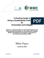 A Practical Guide To Hiring A Sustainability Professional For Universities & Colleges