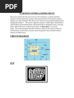 TV Remote Control Jammer Circuit