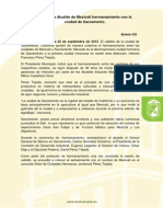 Formaliza Alcalde de Mexicali Hermanamiento Con La Ciudad de Sacramento