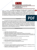 Oposiciones Inspección Educativa Centro Formativo Tvi