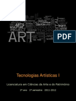 Tecnologías Artísticas 2013