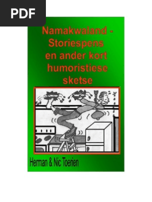 Namakwaland Stories Pens En Kort Humoristiese Sketse - 