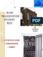 Base Transceiver Station "BTS": By-Shubham Singhal EC-09