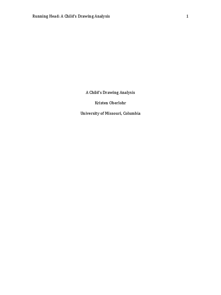 Analyzing Child Art Development Stages | PDF | Visual Arts Education ...