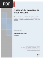 Vinos y Licores 2008