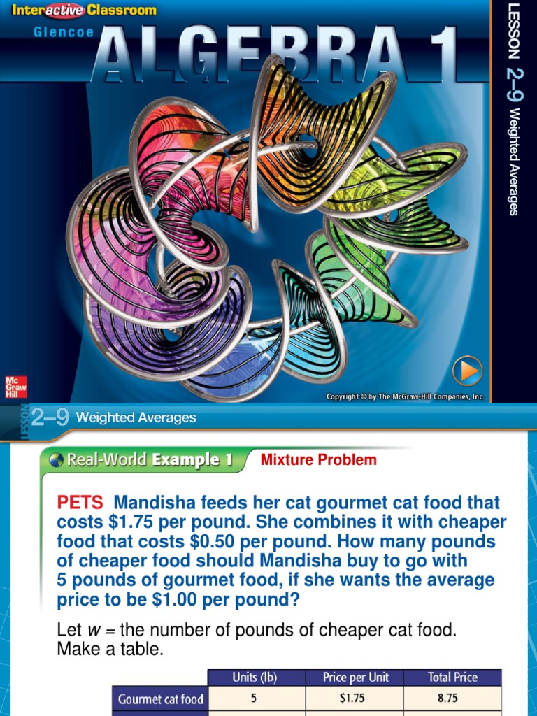 2-9-Weighted-Averages Mixtures | PDF | Speed | Train