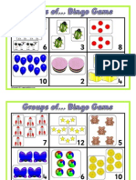Groups Of... Bingo Game