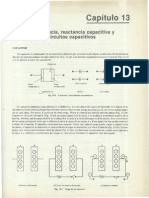 Capítulo 13 Capacitancia, Reactancia Capacitiva y Circuitos Cap PGS 251 A 274