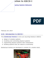 Modeling and Analyzing System Behavior: February 25, 2013