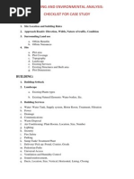 Case Study Checklist Airport