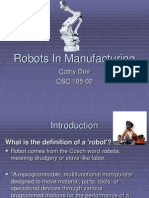 Robots in Manufacturing