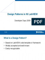 Design Patterns in LabVIEW Developer Days 2009