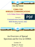 CDMA FOR WIRELESS COMMUNICATIONS 