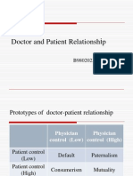 MDE-Week15-b9802023 Doctor and Patient Relationship