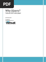 Why Jquery?: Vishwak Lab'S White Paper